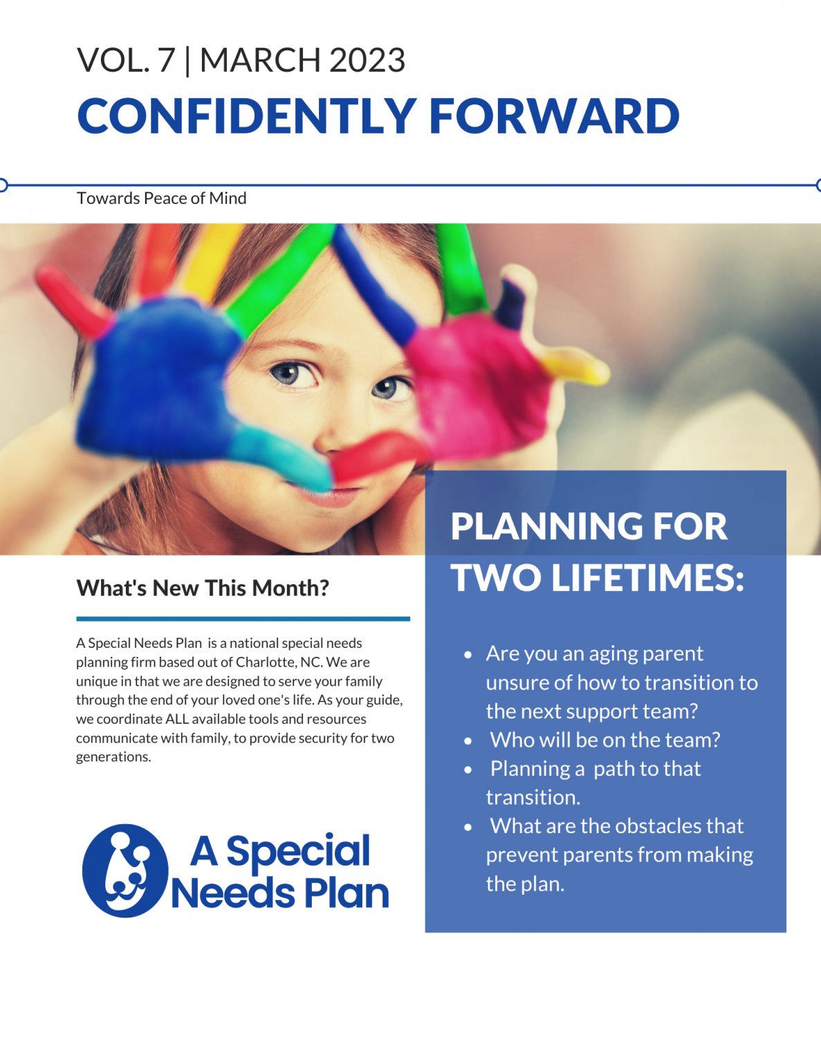 A Special Needs Plan A Special Needs Plan